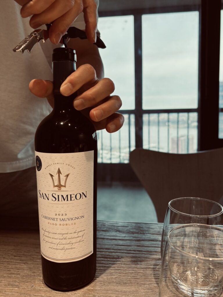 San Simeon Cab Sauv & Yamazaki 12 — A Very Good Evening